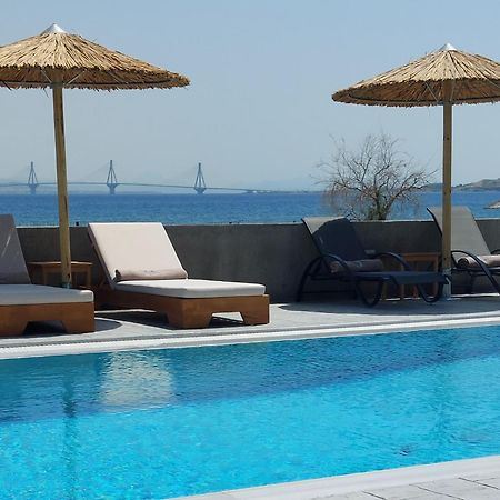 Santa Domenica Nafpaktos - Rooms And Apartments By The Sea Exteriör bild