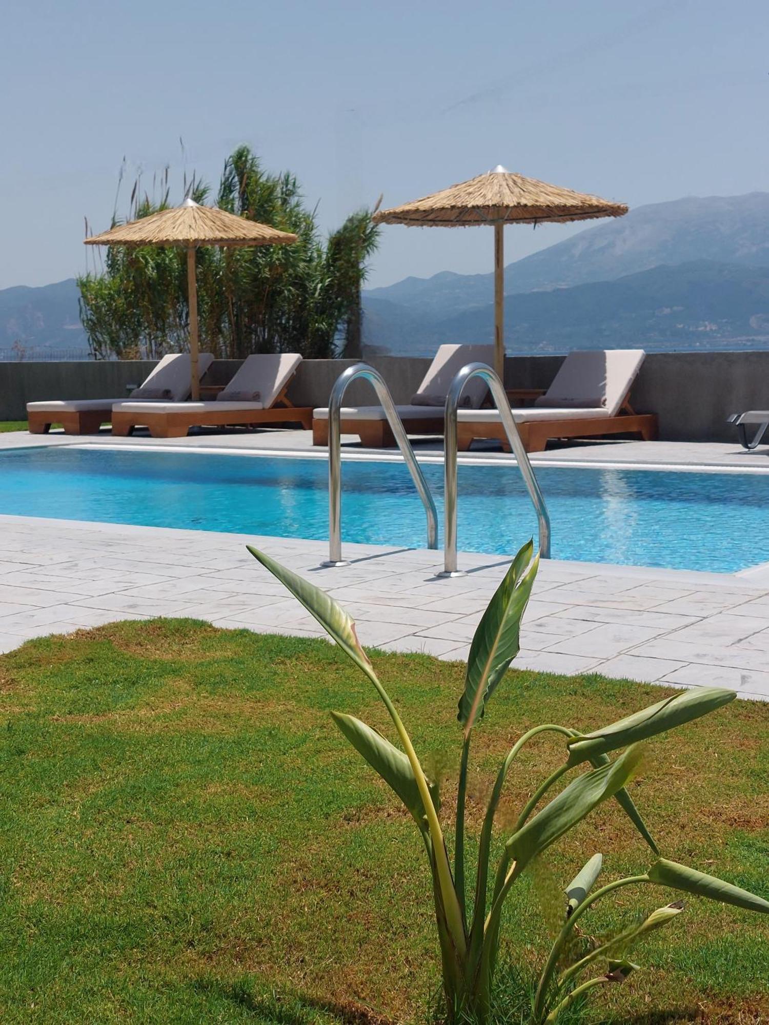 Santa Domenica Nafpaktos - Rooms And Apartments By The Sea Exteriör bild